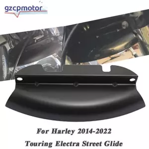 Motorcycle Black Lower Triple Tree Wind Deflector For Harley Touring Glide 14-22 - Picture 1 of 15