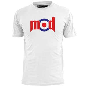 Mens Mod Target Arrow T Shirt Scooters Vespa Lambretta Jam Weller Quadrophenia - Picture 1 of 2