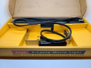 Vintage KODAK No. 792 Four Lamp Movie Light Model 1 with Box Hand Held Light - Picture 1 of 10