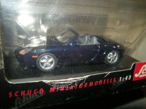 1:43 Schuco Porsche Boxster Typ986 azul/azul en embalaje original - Imagen 1 de 2