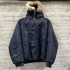 Chaqueta de Colección 1965 Fuerza Aérea de los Estados Unidos XL Arctic Parka N-2B A.F. Capucha con ribete de piel de bombardero - Imagen 1 de 22