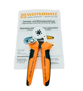 Weitkowitz Az14 Crimpzange 0.08-16 mm² +10 Knipex Aderendhülsen ( B51) - Bild 1 von 6