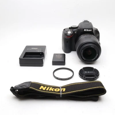 【Exc+5,SC/22000】Nikon D5100 16.2MP Digital SLR W/ + 18-55mm Lens from Japan - Image 1 of 4