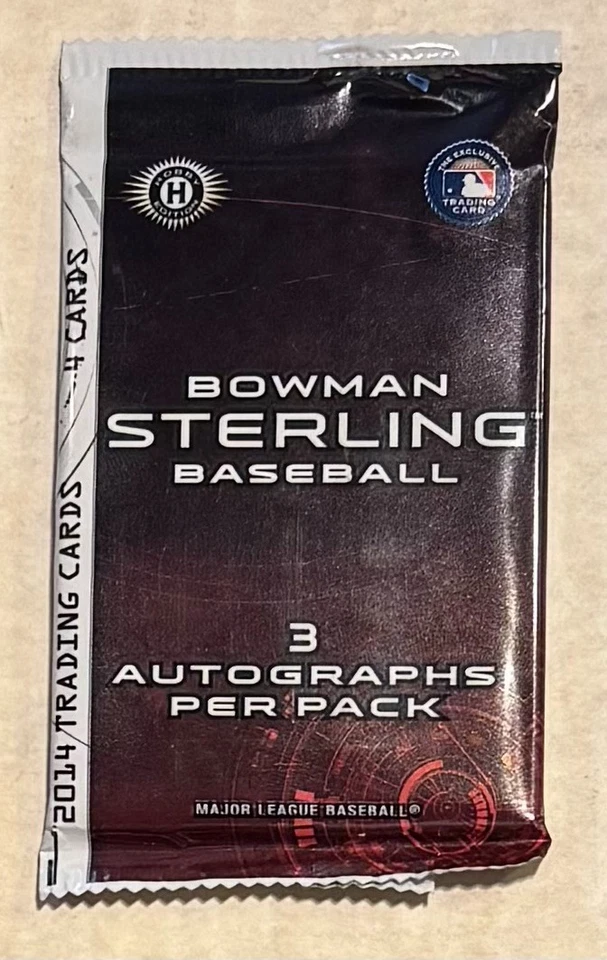 2014 Bowman Sterling HOBBY Pack 3 AUTOS Look4 Mookie Betts AUTO Abreu Bryant - Image 1 of 1