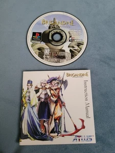 Brigandine: The Legend of Forsena (Sony PlayStation 1) solo disco y manual  - Imagen 1 de 5