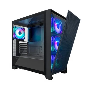 Case computer desktop ATX CoolBox COO-CHAGE2000-0 Nero - Afbeelding 1 van 3