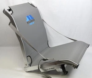 Sedile per barca da pesca Millennium Pro-M in alluminio M100 SW100GY 400-lb. Capacità NUOVA - Foto 1 di 7