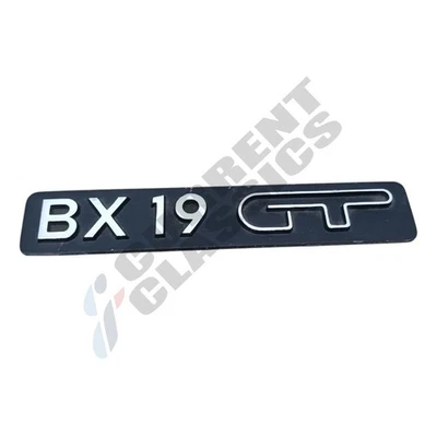 GENUINE CITROEN BX 19 GT REAR BADGE - Image 1 of 4