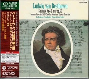 Kertsez/Bamberger S. - Beethoven: Sym No 4, Overtures [Limited] [SHM-SACD] Japan - Picture 1 of 2