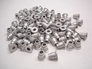 104 TOTAL NEW NASCAR 3/4" ROD END HEIM JOINT MONOBALL SIDE ALUMINUM SPACERS .850 - Picture 1 of 6