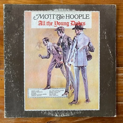 Mott The Hoople - All The Young Dudes – Glam Rock Vinyl LP - OG Foto 1 de 4