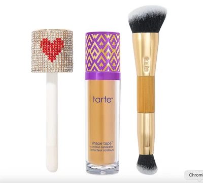 Cinta con forma de gran tamaño tarte y cepillo de doble extremo Foto 1 de 4