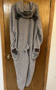 TORRID One Piece sleeper pajamas, Size 2/3 - Brown Dog (Pug?) - Great Condition! - Picture 1 of 6