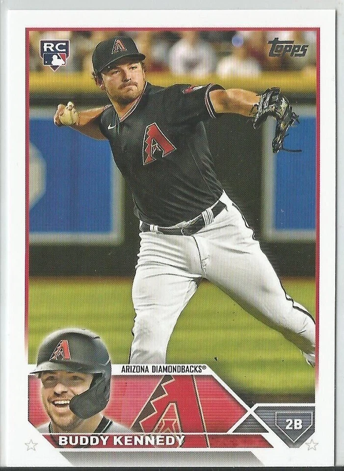 Buddy Kennedy 2023 Topps Series 1 Rookie Card #135 - Image 1 of 1