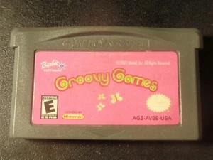 Barbie Groovy Spiele für Nintendo Game Boy Advance GameBoy GBA 2002 Mattel Cartr. - Bild 1 von 3