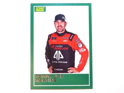 2023 Panini Chronicles Nascar Racing Score Tommy Joe Martins Card #1 - Image 1 of 2