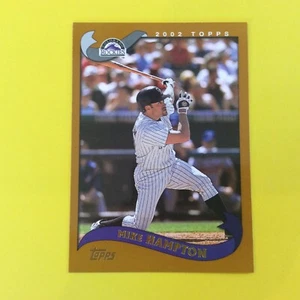 Mike Hampton Colorado Rockies 2002 Topps #10 - Imagen 1 de 2