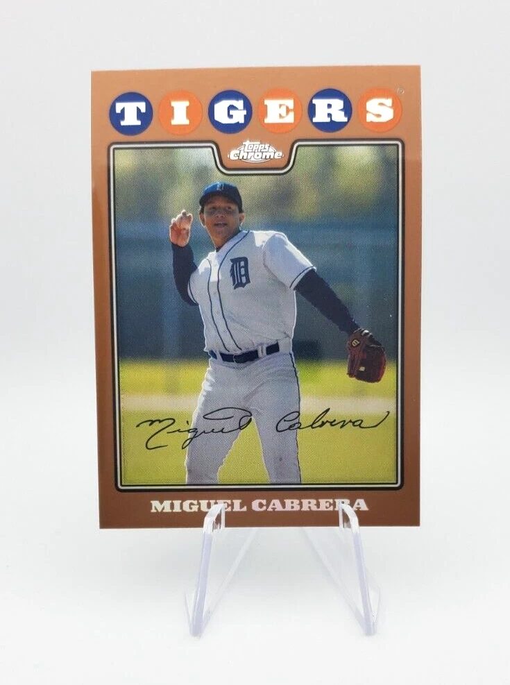 2008 Topps Chrome Copper Refractor #5 Miguel Cabrera /599