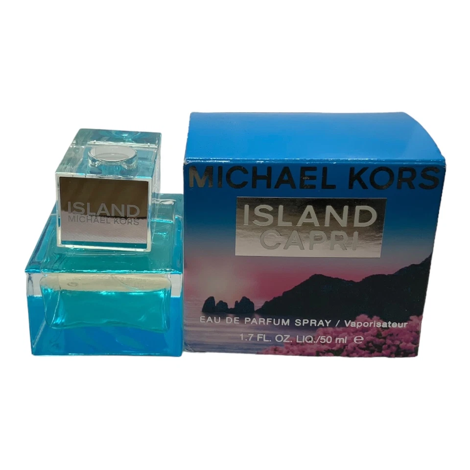 Michael Kors Island Capri 1,7 oz 50 ml Eau De Parfum Spray Mujer Perfume Raro Foto 1 de 4