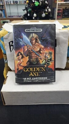CIB GOLDEN AXE SEGA GENESIS VIDEO GAME COMPLETE IN BOX - Image 1 of 4