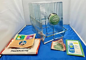 MCM VINTAGE WIRTH CO. GATHERETTE COLLATOR EXPANDABLE STEEL ORGANIZER 12 FILES - Picture 1 of 11