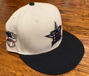 Houston Astros 2024 Fourth of July New Era khaki 59FIFTY eng anliegende Mütze 7" USA - Bild 1 von 9