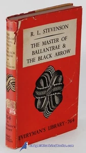 Master of Ballantrae + Black Arrow by STEVENSON Everyman's Library HC/DJ 83903 - Picture 1 of 1