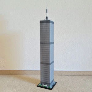 World Trade Center Model 1:800 Scale 66.5 cm High - Iconic Office Skyscrapers - Picture 1 of 4
