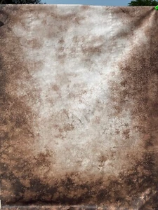 Westcott 5' x 7' Rustic Latte Backdrop 634C X-Drop Art Canvas - Picture 1 of 3