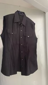 Camicia senza maniche donna nera Versace Jeans Couture - Imagen 1 de 6
