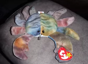 Claude the Crab Ty Beanie Baby 1996 - Imagen 1 de 8