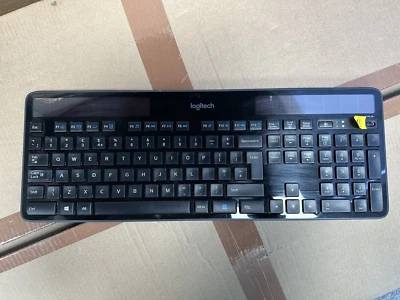 Logitech K750 Wireless Solar Keyboard for Windows, 2.4GHz Wireless NO DONGLE - Image 1 of 3
