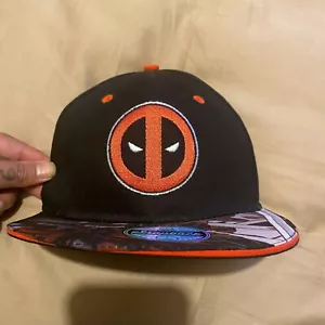 GORRA DE BOLA MARVEL DEADPOOL SNAPBACK NUEVA SIN ETIQUETAS Defecto - Imagen 1 de 4