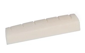 Nut Guitar Bone Acoustic Angled Bottom M Style 46 mm 1 13/16 RH 108804 - Picture 1 of 9