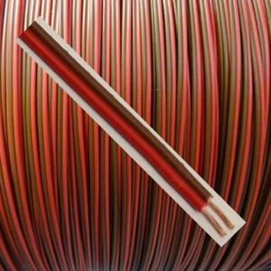 20m rojo marrón LiYz 2 x 0,14mm² cable cordón doble 2 hilos 20 metros - Imagen 1 de 1
