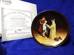 Norman Rockwell's Ready For The World Factory Box COA - Picture 1 of 3