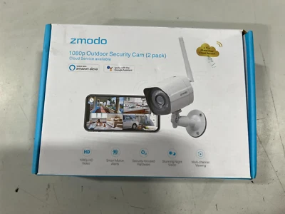 Zmodo 1080P 2 Pack Smart Security Camera WiFi Outdoor Security Camera - Image 1 of 3
