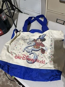 Vintage Mickey Mouse Tote Bag 1996 25th Anniversary Walt Disney World - Picture 1 of 4