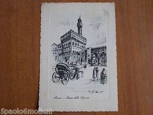 CARTOLINA FIRENZE PIAZZA DELLA SIGNORIA G. GALBIATI - Imagen 1 de 1
