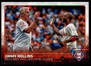 2015 Topps Series 2 Jimmy Rollins CL #659 Philadelphia Phillies