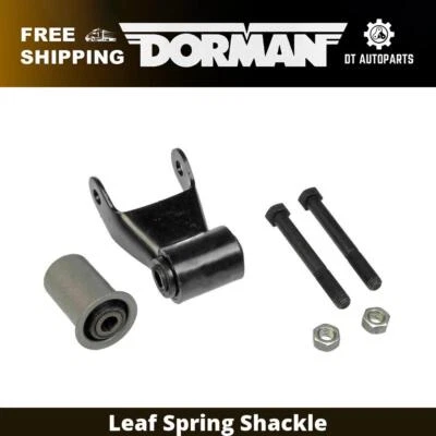 For 1992-1999 Chevrolet K2500 Suburban Dorman Leaf Spring Shackle Rear Rearward - Image 1 of 4
