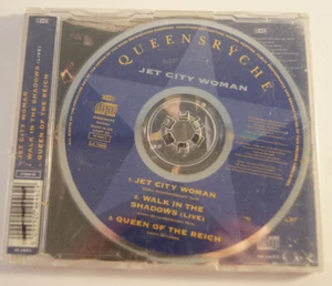 Queensryche Jet City Woman CD Compact Disc Single LC 7365 EMI - Sealed New - Picture 1 of 2