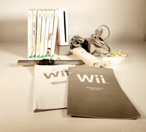 Nintendo Wii Paquete con 7 Juegos 1 x Mando PROBADO - Imagen 1 de 7