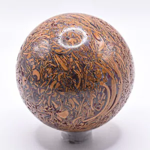 58 mm Mariam Jaspis Kugel Elefantenhaut Naturkristall polierter Stein - Indien - Bild 1 von 5