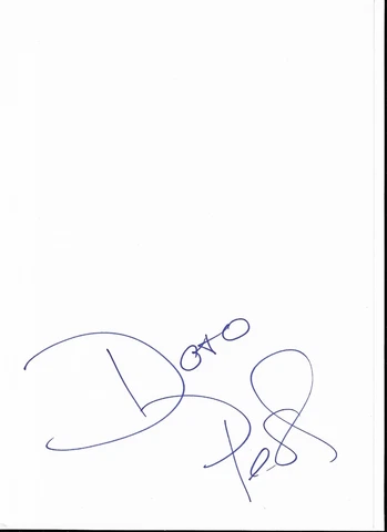 Doro Pesch - Warlock - Original Autograph (Oy-2792 + Cover