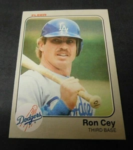1983 Fleer Ron Cey #204 Dodgers NMT AUCT#6428 - Picture 1 of 2
