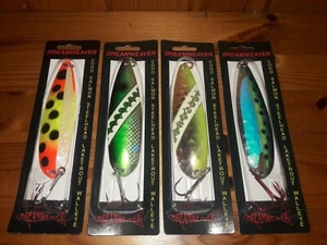 (4) Juego de cucharas de arrastre Dreamweaver - cucharas de aleteo ligeras ¡NUEVO! - Imagen 1 de 1