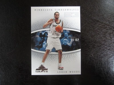 2001-02 Fleer Marquee # 125 Loren Woods Brenda Haywood Card (B54) # 1307/2500 - Image 1 of 2