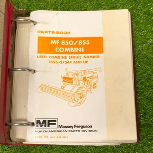 Massey Ferguson Parts Book MF 850/855 Combine  - Bild 1 von 6