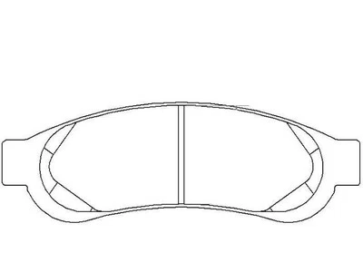 Juego de pastillas de freno delanteras 42896 CVPF 2013 para Ford F350 Super Duty 2012-2014 Foto 1 de 2